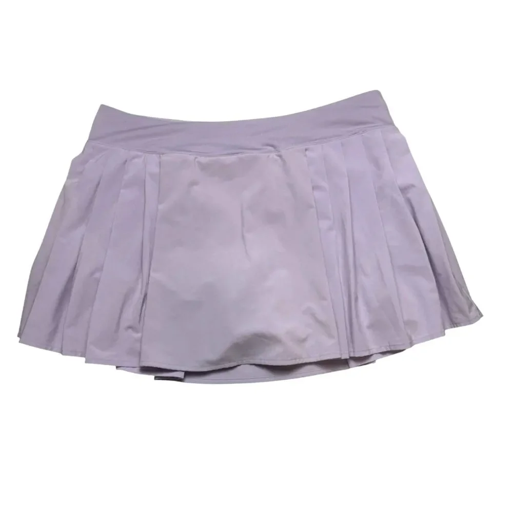 Lululemon Side-Pleat High-Rise Tennis Skirt Lilac Ether